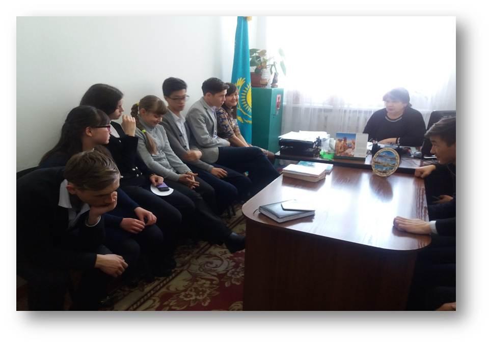 Жемқорлыққа қарсы күрес бойынша мектепішілік «Адал Ұрпақ» ұйымы. Школьный клуб «Адал Ұрпақ» по борьбе с коррупцией. 